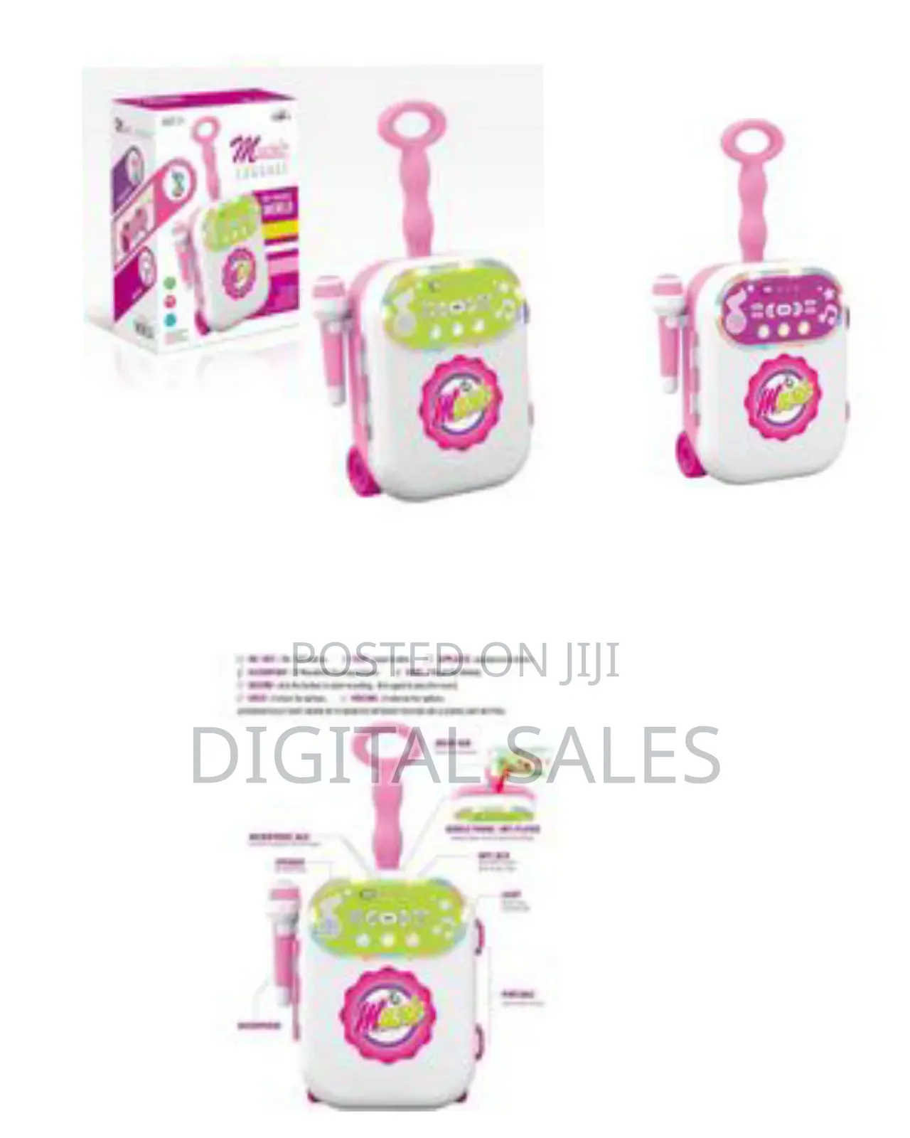 Melody Music Trunk Singing Kids Microphone Toy Set T Runk Singing 0