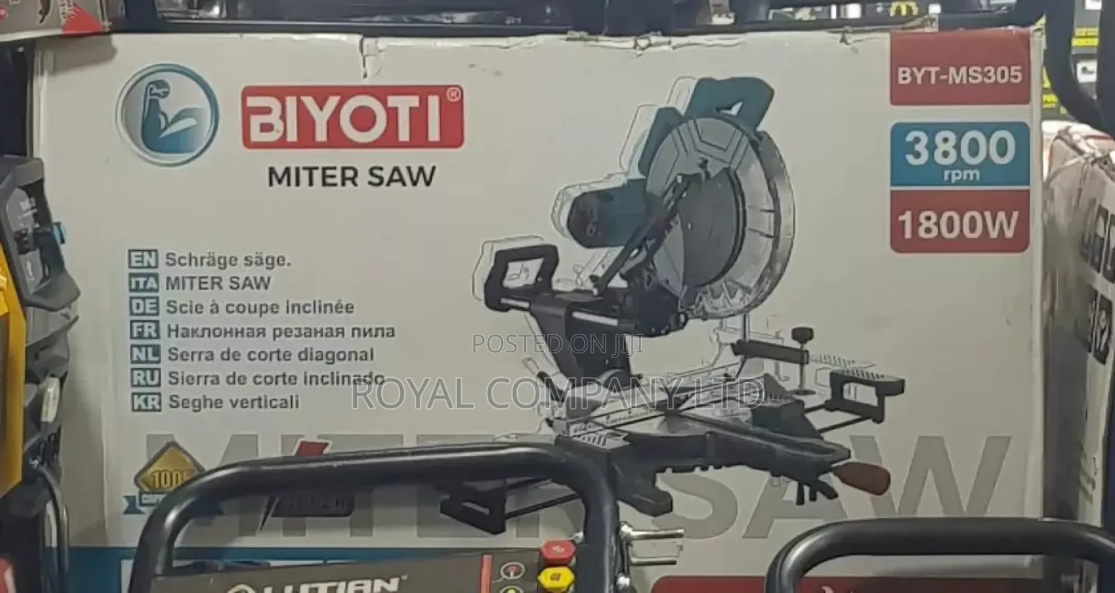 Biyoti Miter Saw Machine