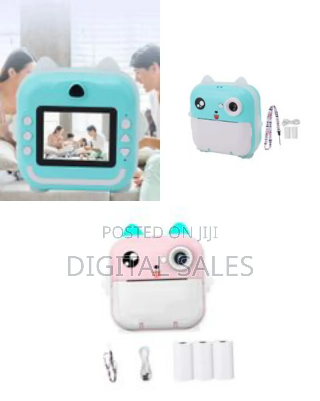 Instant Printing Toy Camera Digital Printing Camera With Zero Ink Pape