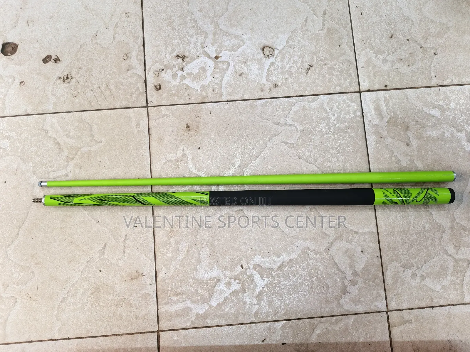 Green Cue Stick Joints Origanal
