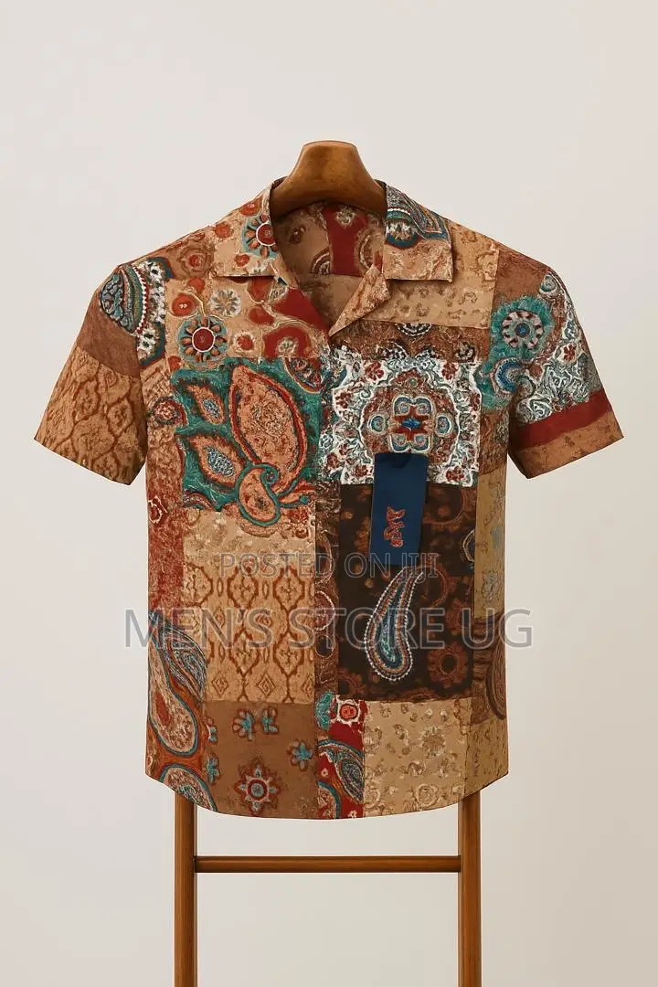 Mens Classic Short Sleeve Vintage Shirts