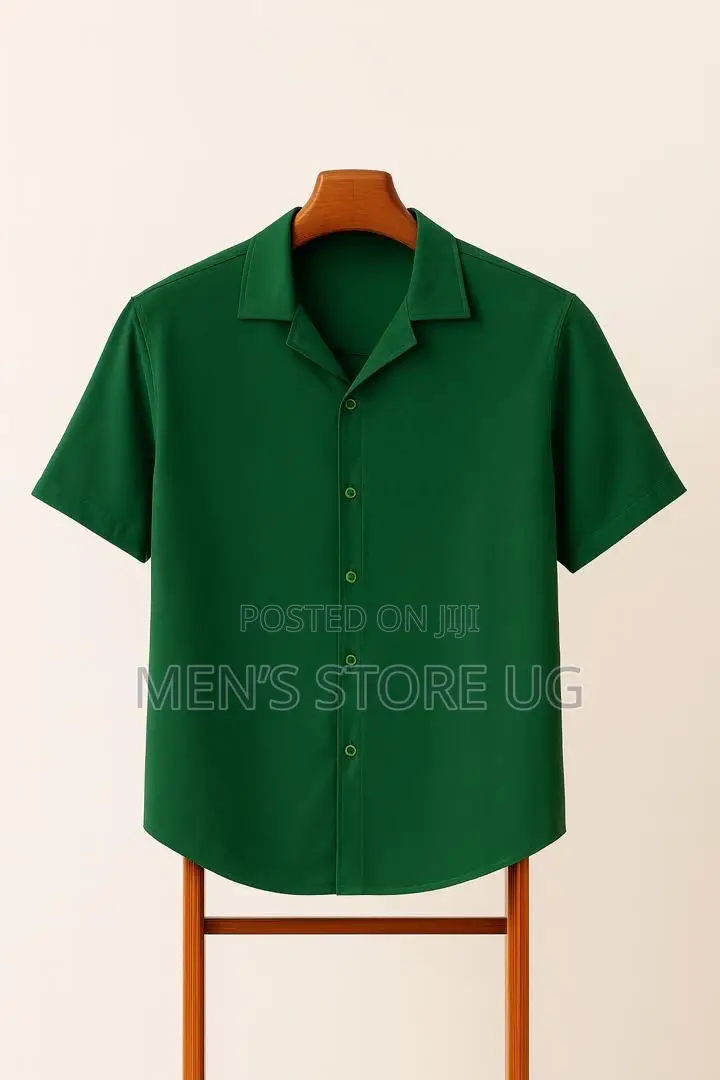 Mens Classic Short Sleeve Vintage Shirts