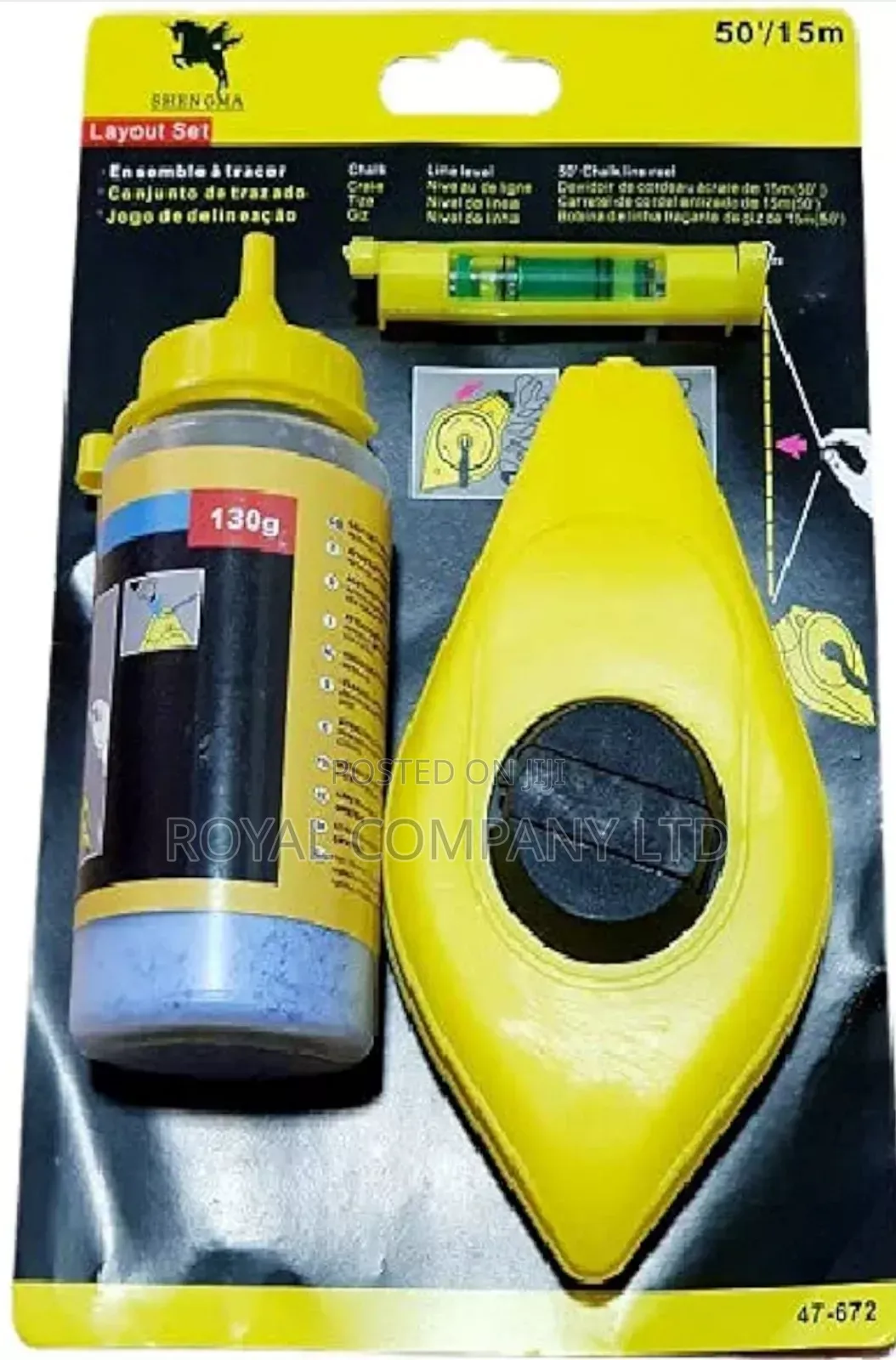 Industrial Chalk Line Reel