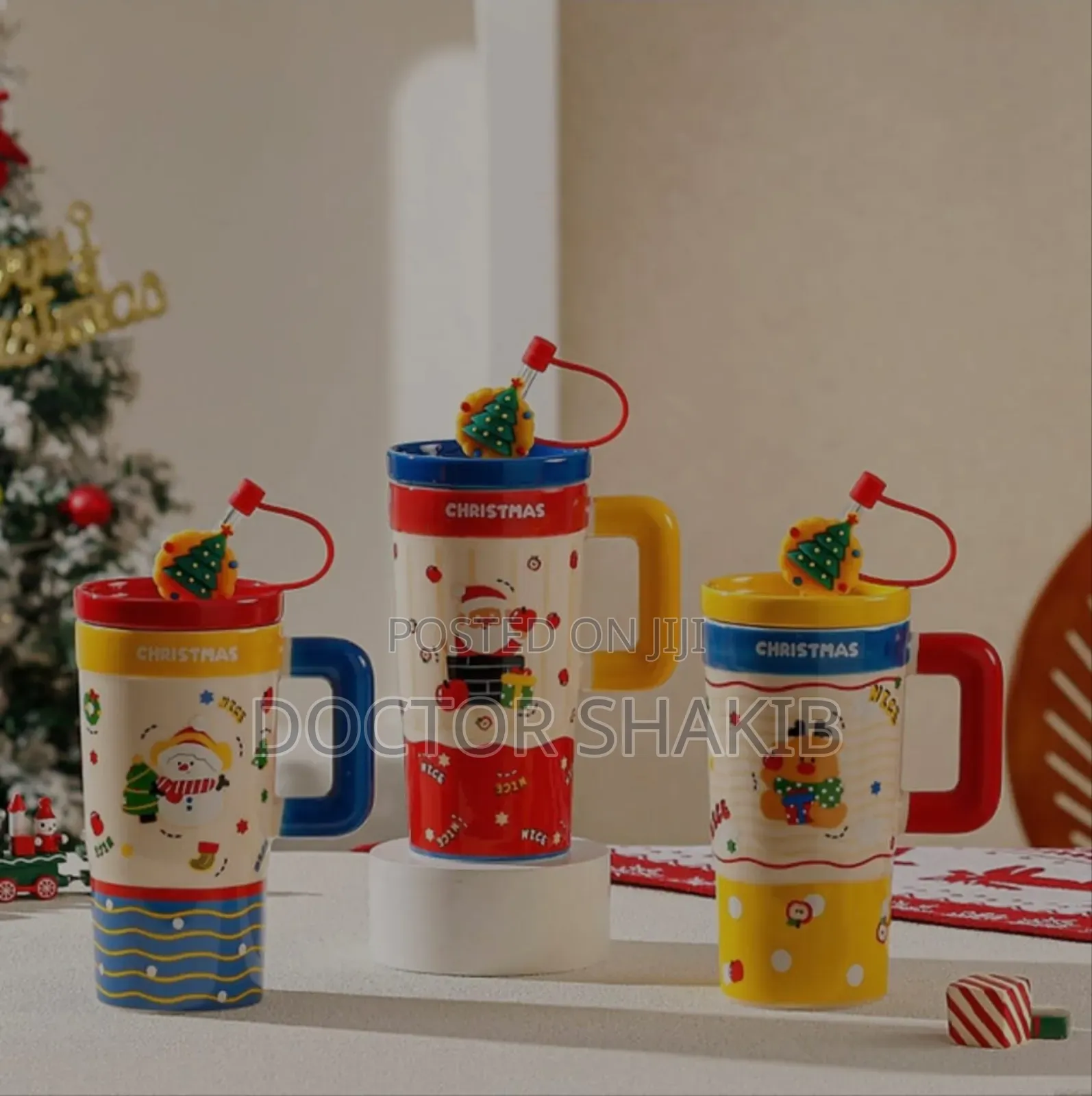 Ceramic Christmas Thermal Gift Mug