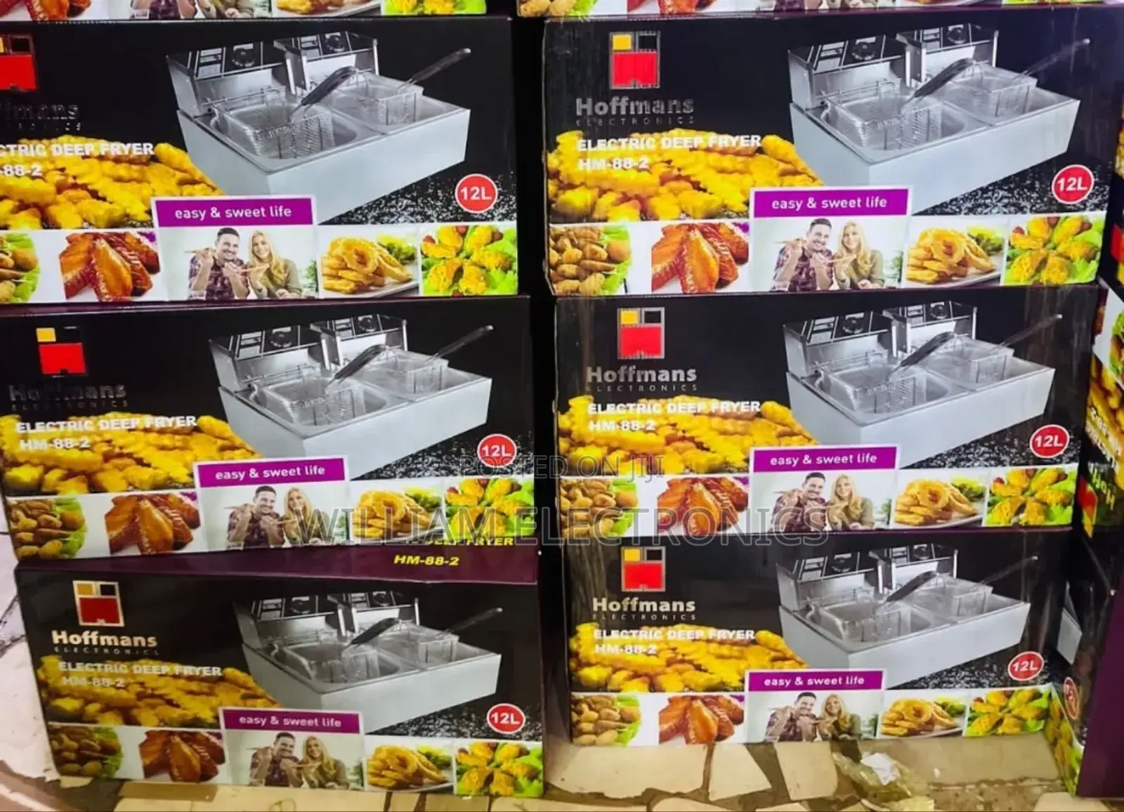 Hoffmans 12l Deep Fryer