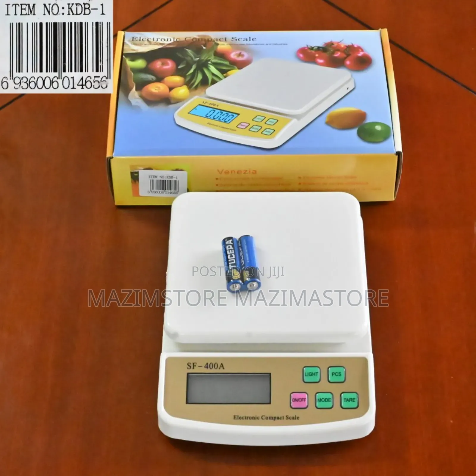 10kg Digital Kitchen Weighing Scale / Balance - White