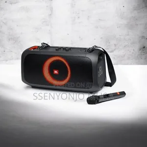 JBL Partybox on-the-Go Portable Karaoke Party Speaker |100w.