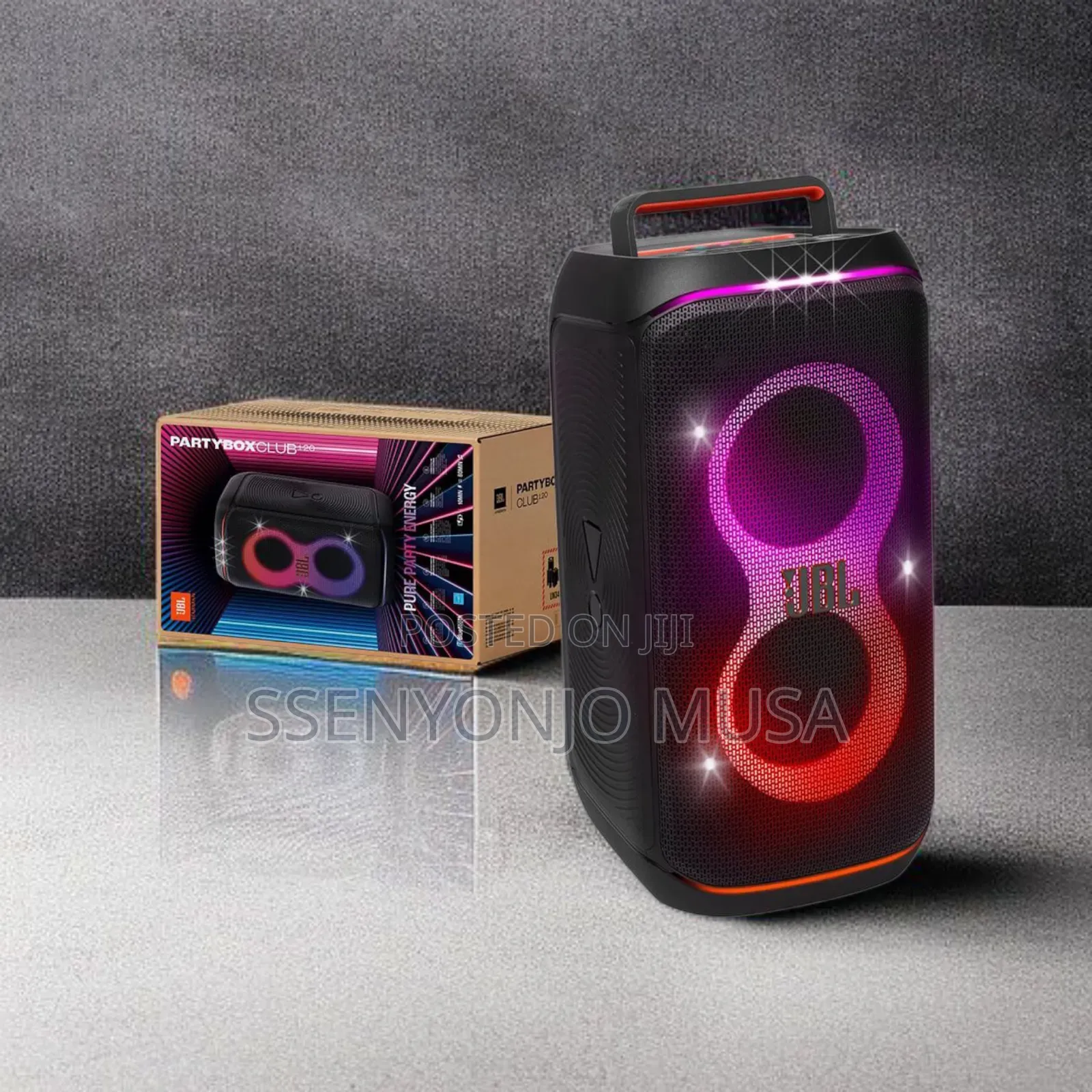 JBL Partybox Club120 - Pure Party Energy, 24hrs Playtime