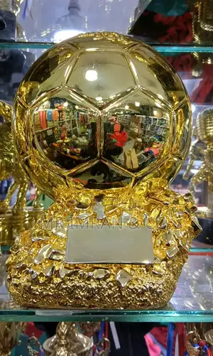 The Ballon D'or Trophy,