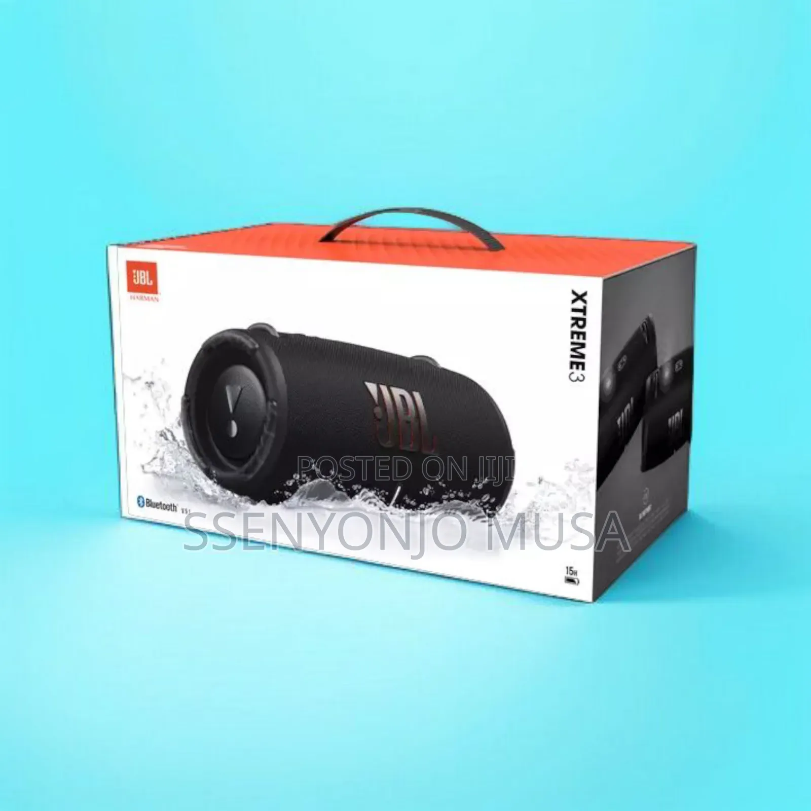 JBL Xtreme 3 Portable Bluetooth Speaker - 80w, Waterproof.