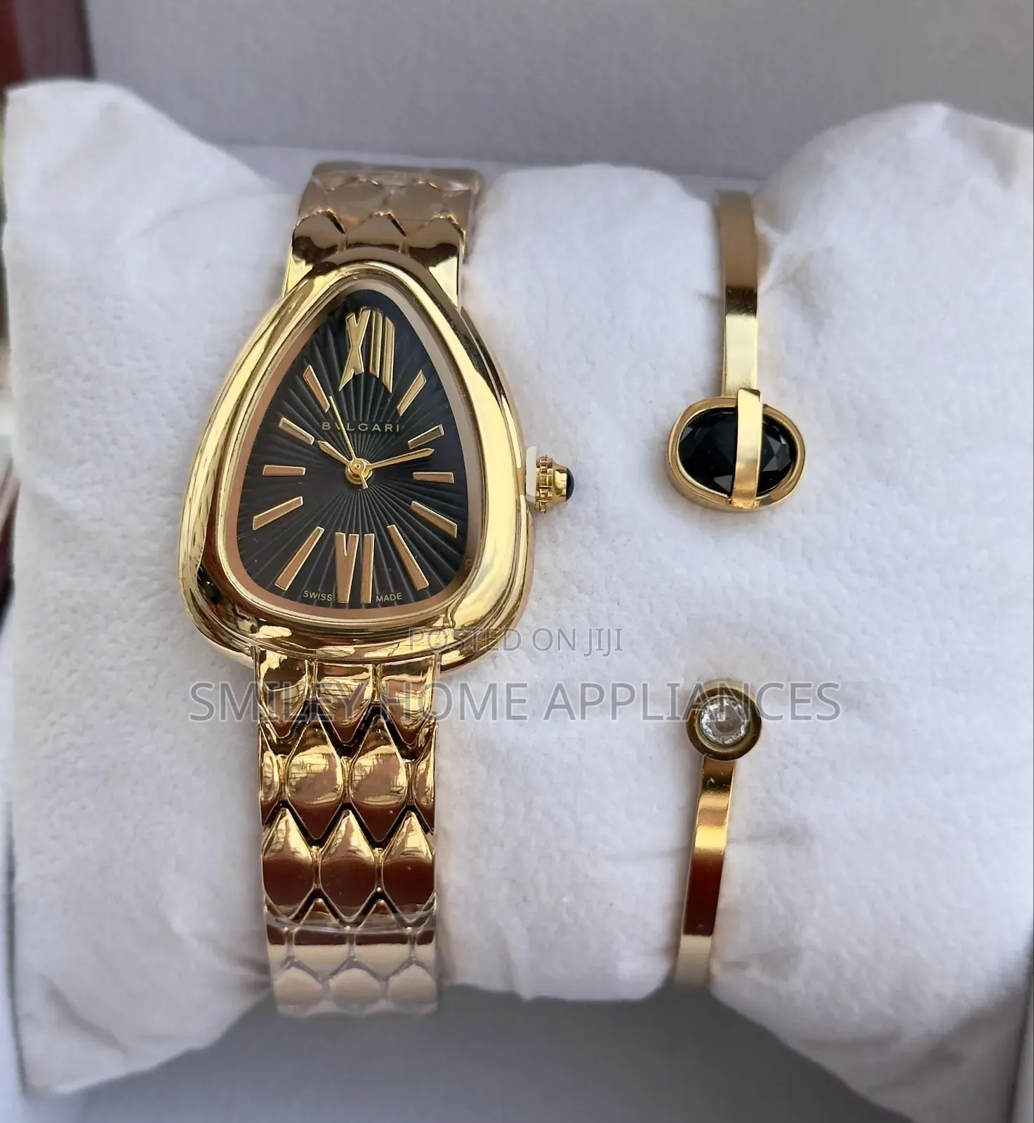 Bvlgari Women's Original Fancy Wrist Stylish Gift Box Time Piece