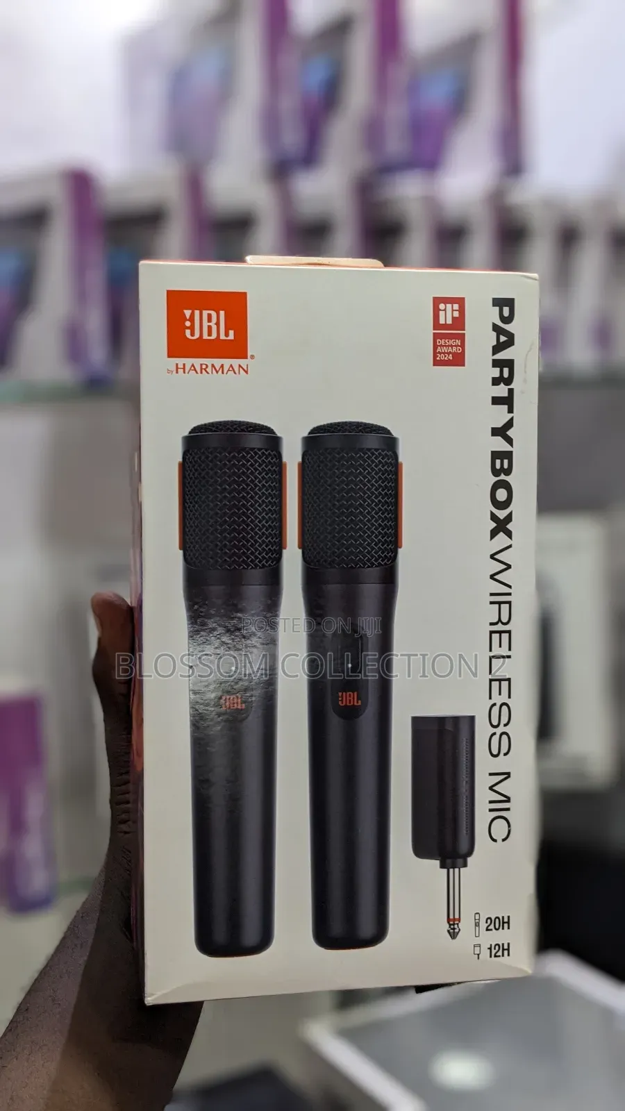 JBL Partybox Wireless Microphones