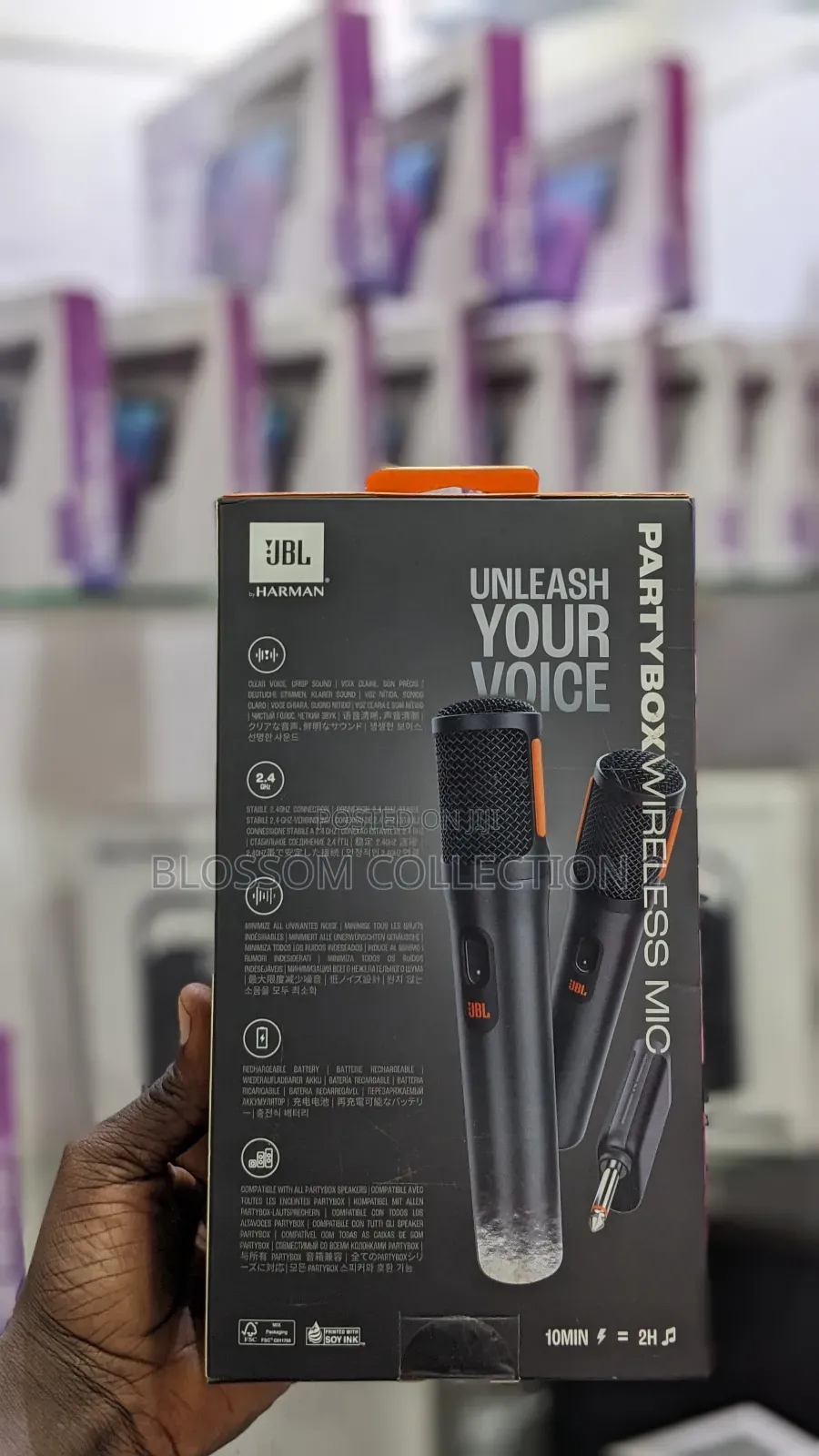 JBL Partybox Wireless Microphones