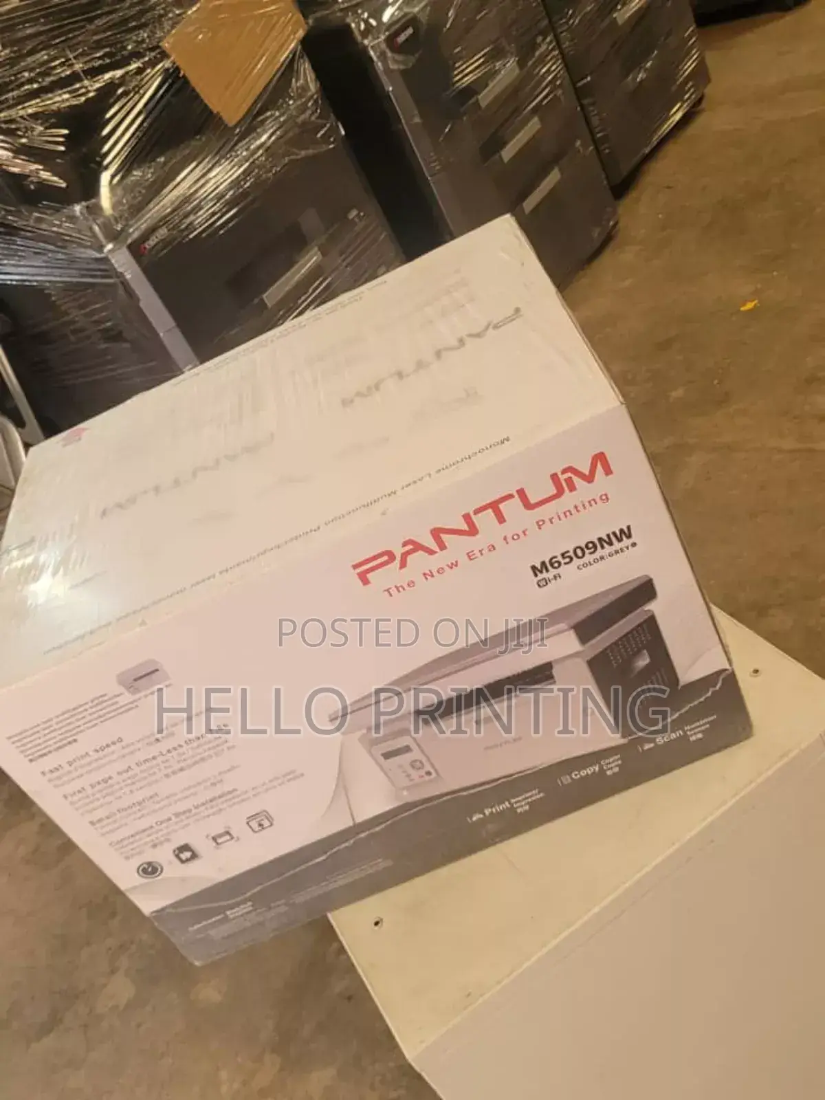 Wireless Pantum M6509nw - Prints Sharp . Fast