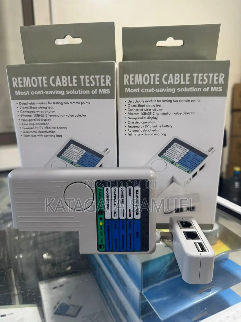 4 in 1 Rj45/Rj11/USB/BNC Lan Cable Cat5 Cat6 Network Cable Tester