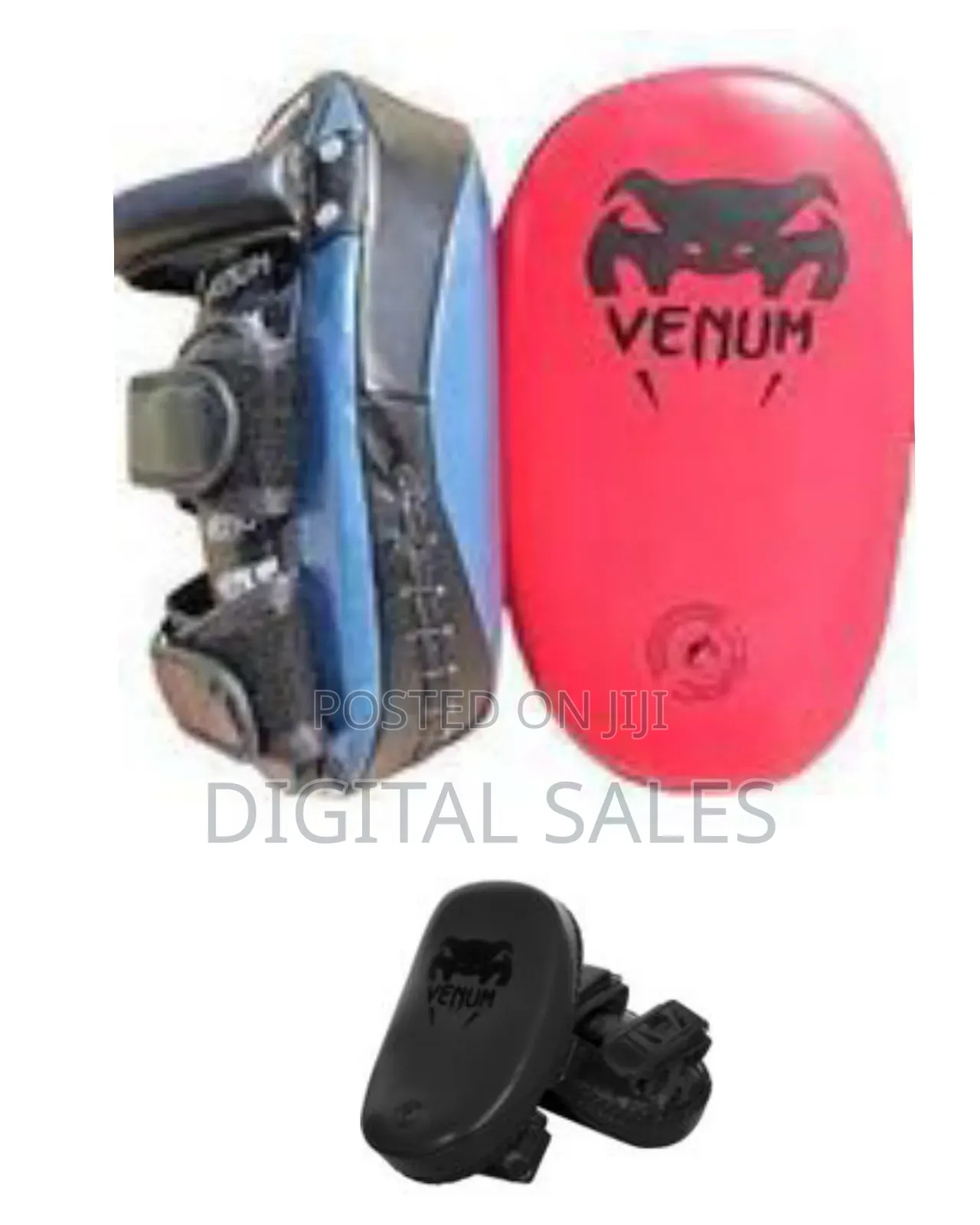 Venum Skintex Leather Light Kick Pad Pair - High Quality