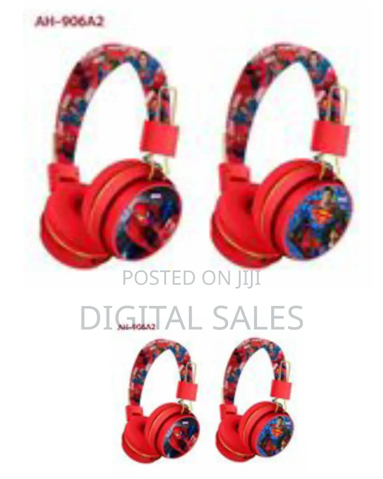 1 Piece Of Bluetooth Headphones Marvel Spider Man Wireless Headphones