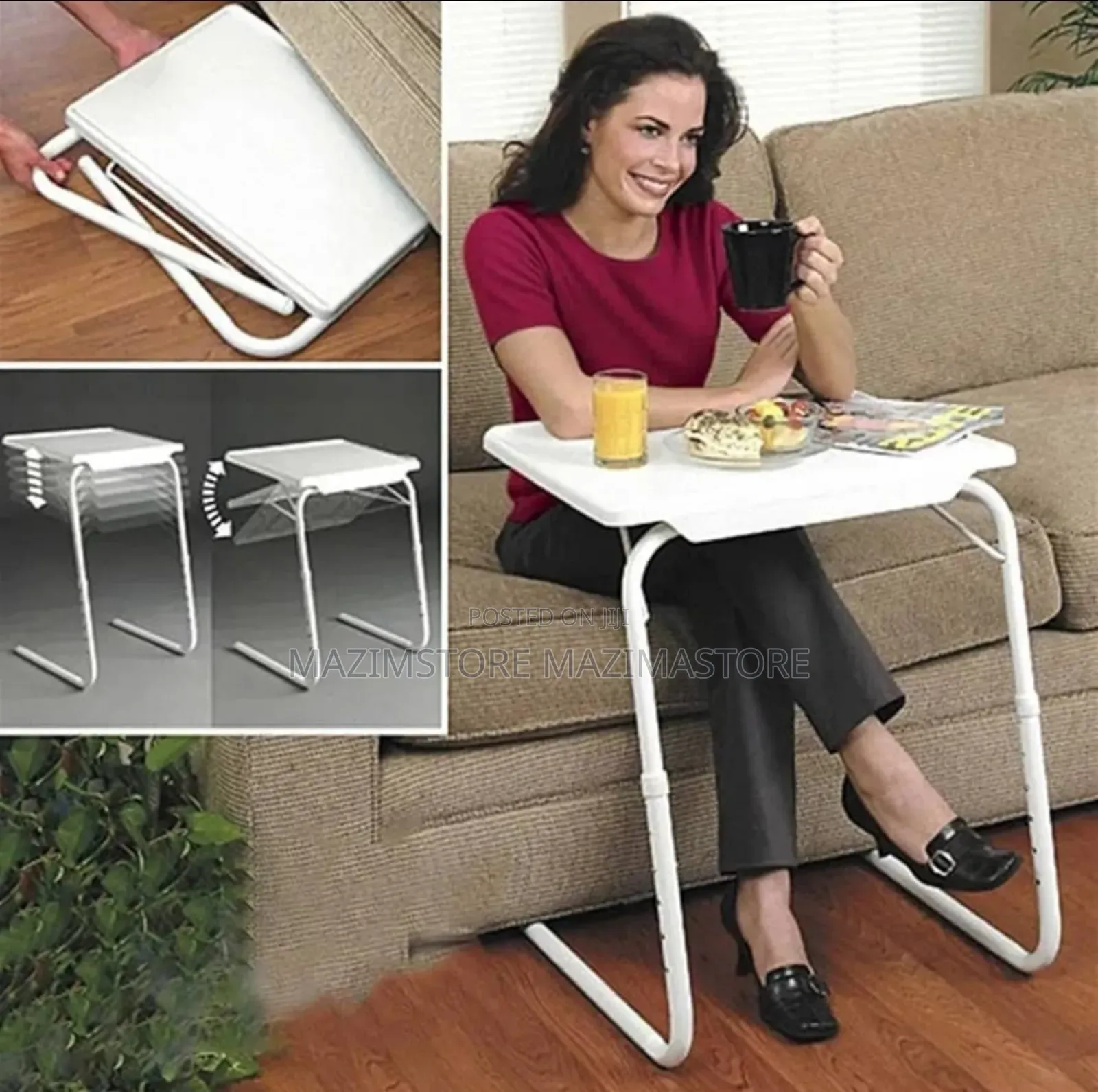 Foldable Adjustable Coffee, Laptop Table