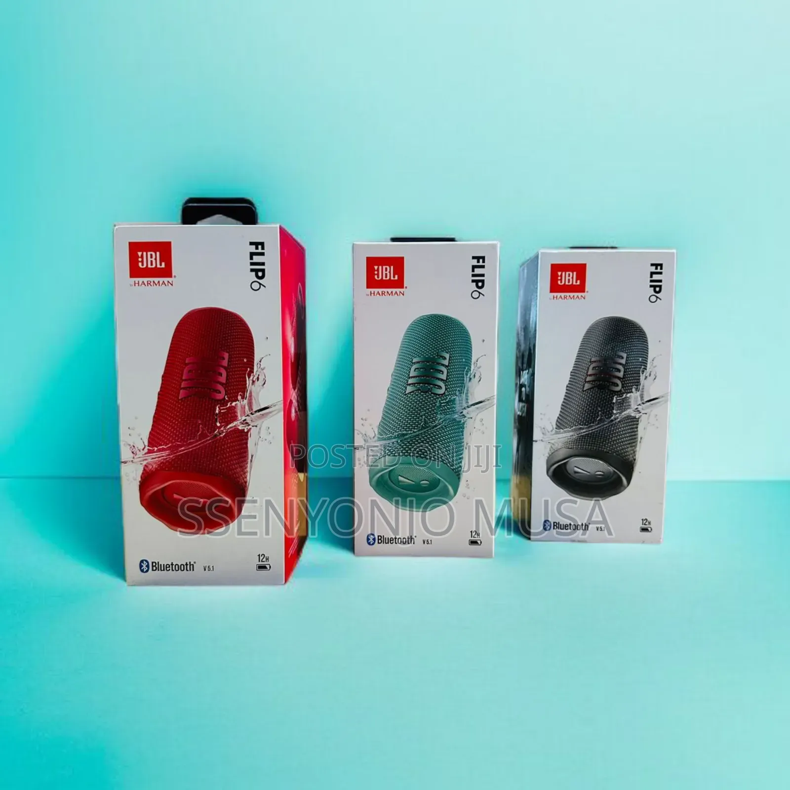 Jbl Flip 6 Portable Waterproof Bluetooth Speaker