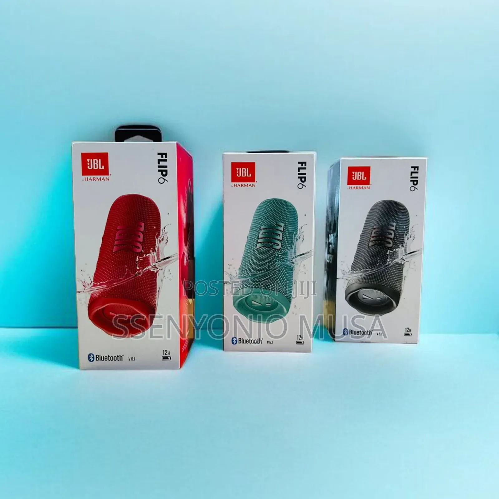 Jbl Flip 6 Portable Waterproof Bluetooth Speaker