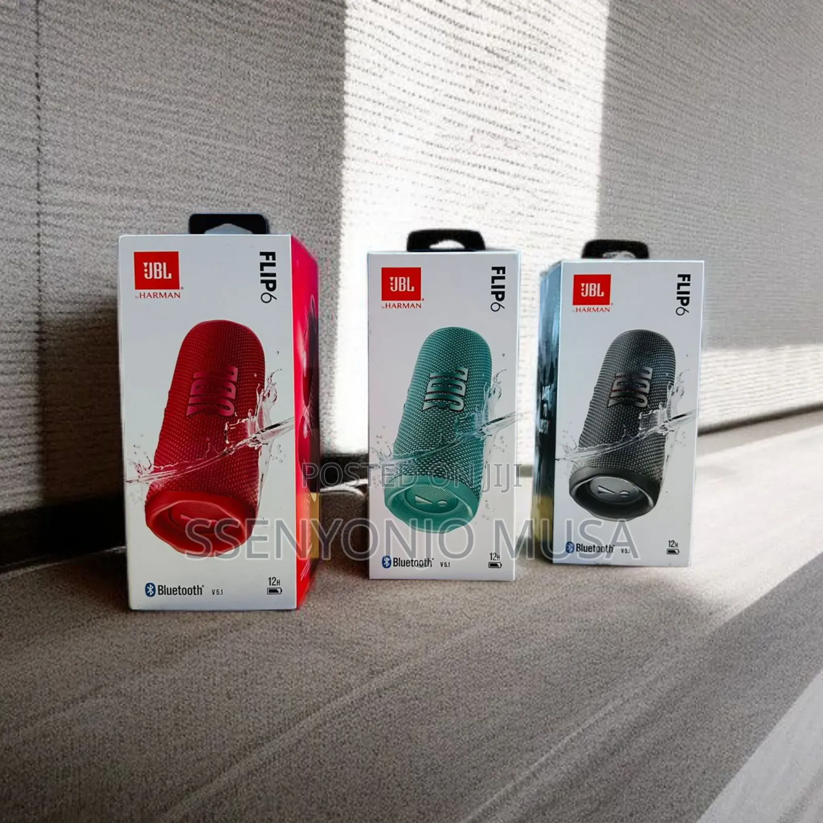 Jbl Flip 6 Portable Waterproof Bluetooth Speaker
