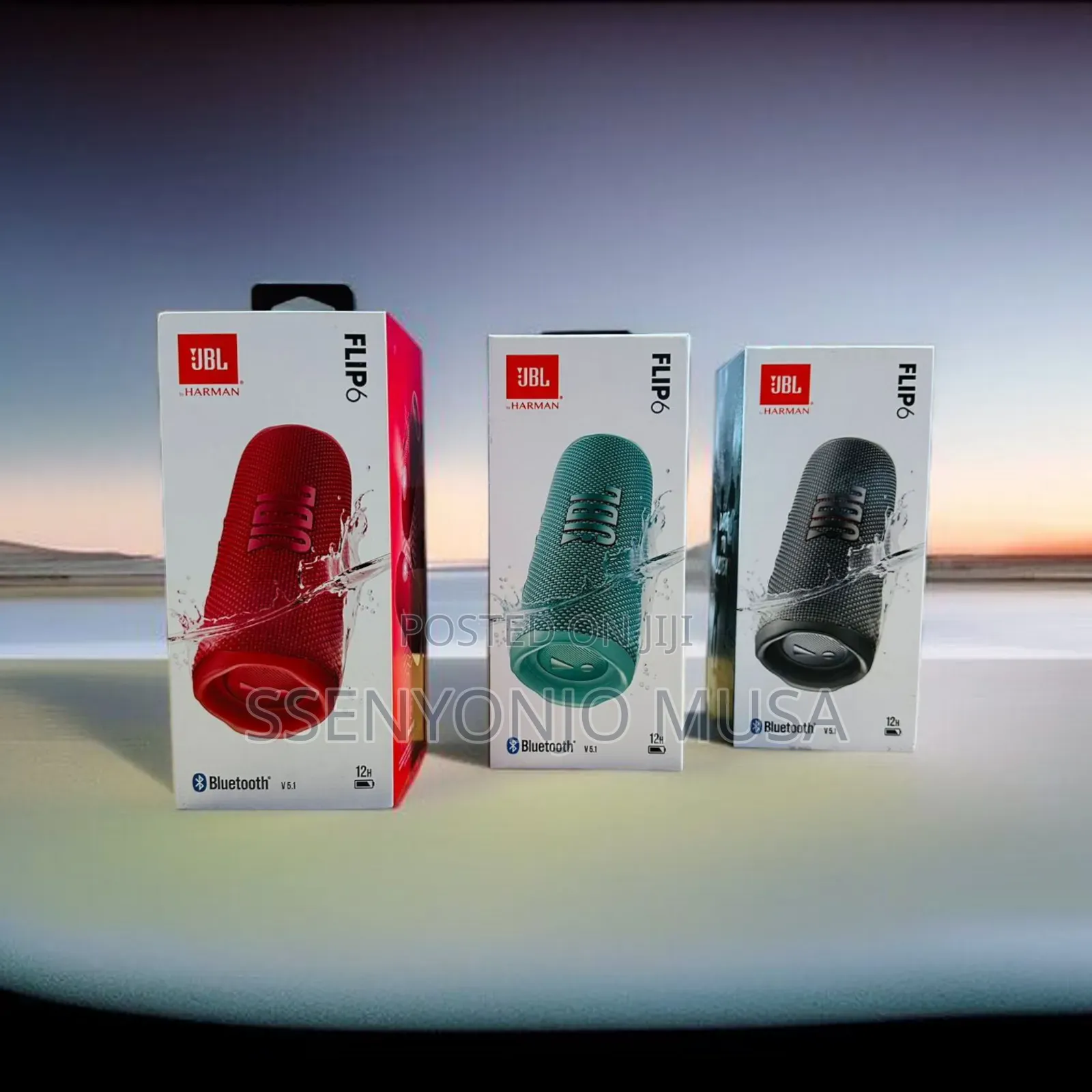Jbl Flip 6 Portable Waterproof Bluetooth Speaker