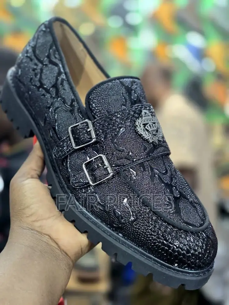 Classic Premium Leather Loafers Bigsole Shoes