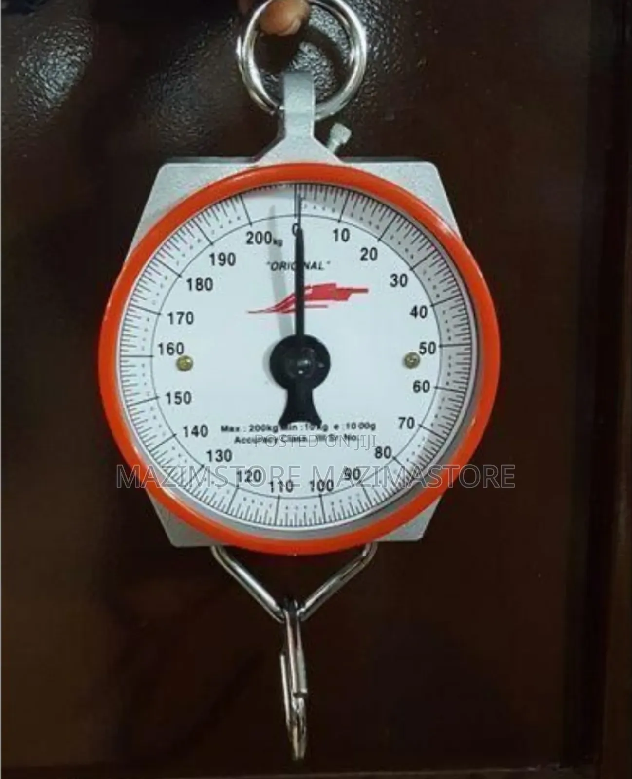 Original Design 200kg Hanging Weighing Scale - Red