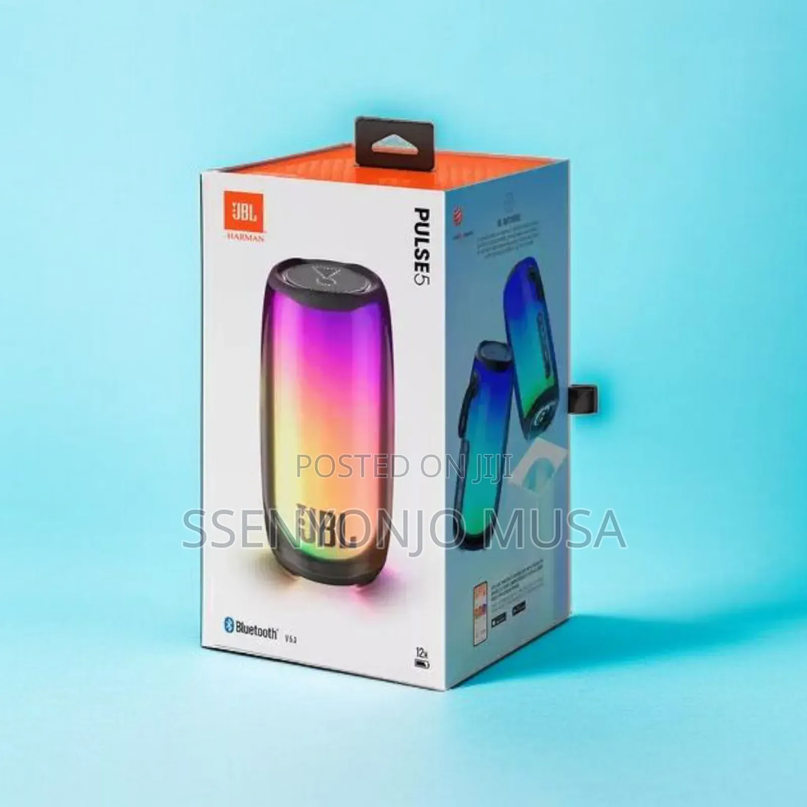 JBL Pulse 5 Portable Bluetooth Speaker - 20w, Waterproof.