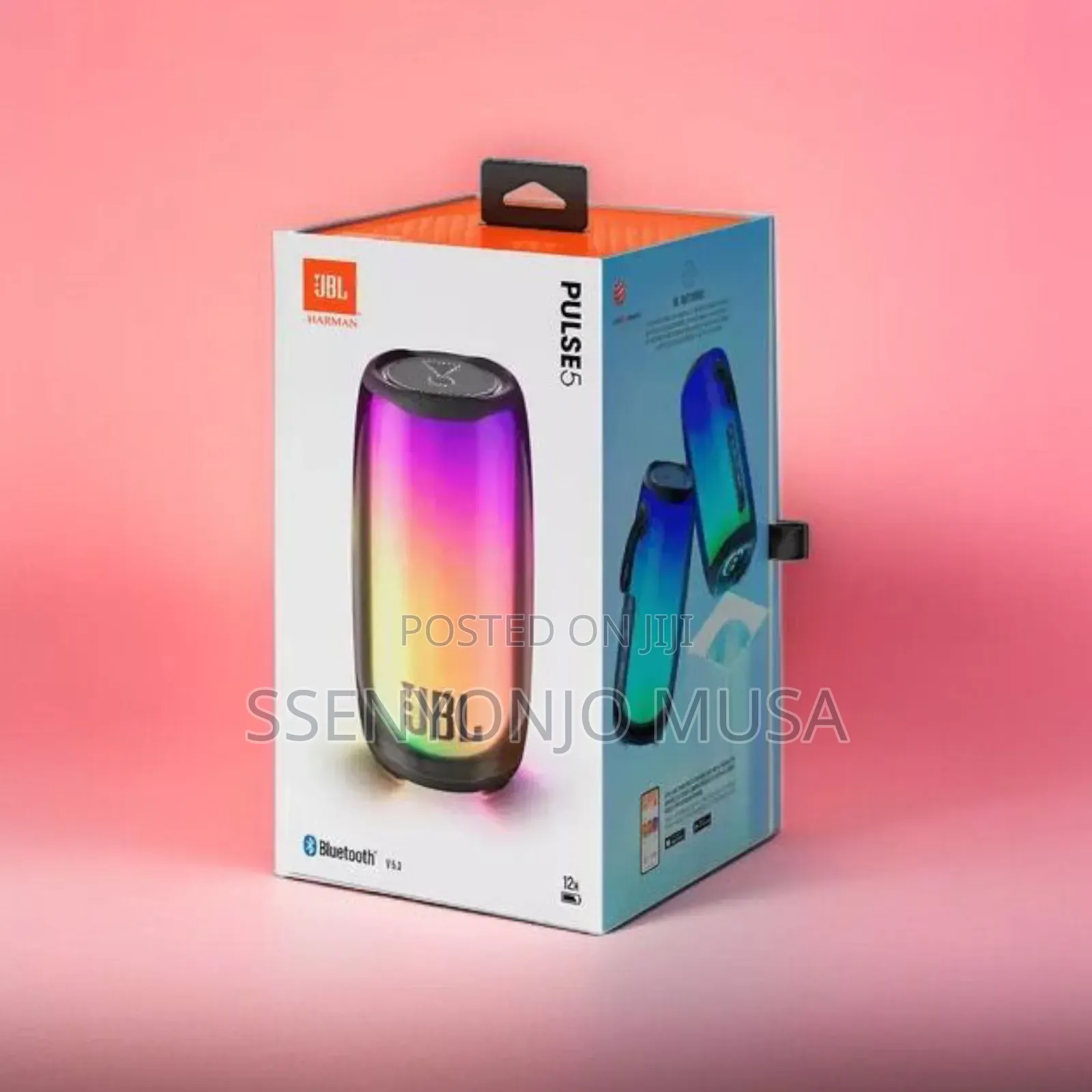 JBL Pulse 5 Portable Bluetooth Speaker - 20w, Waterproof.