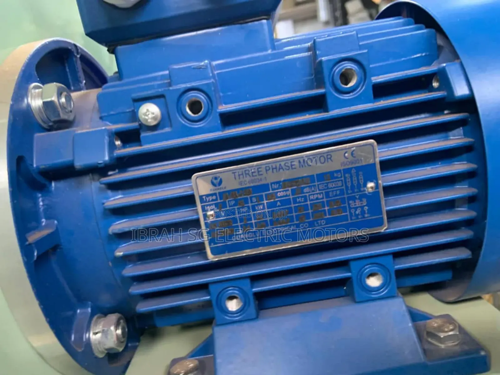Three Phase 3hp High Speed Air Blower Motor