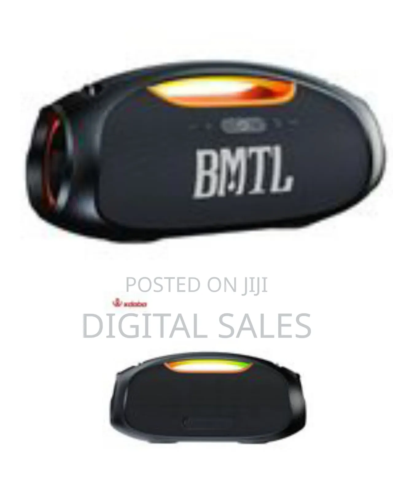 BMTL Portable Best Sound Quality Boombox 100w Strong Bass Bluetooth