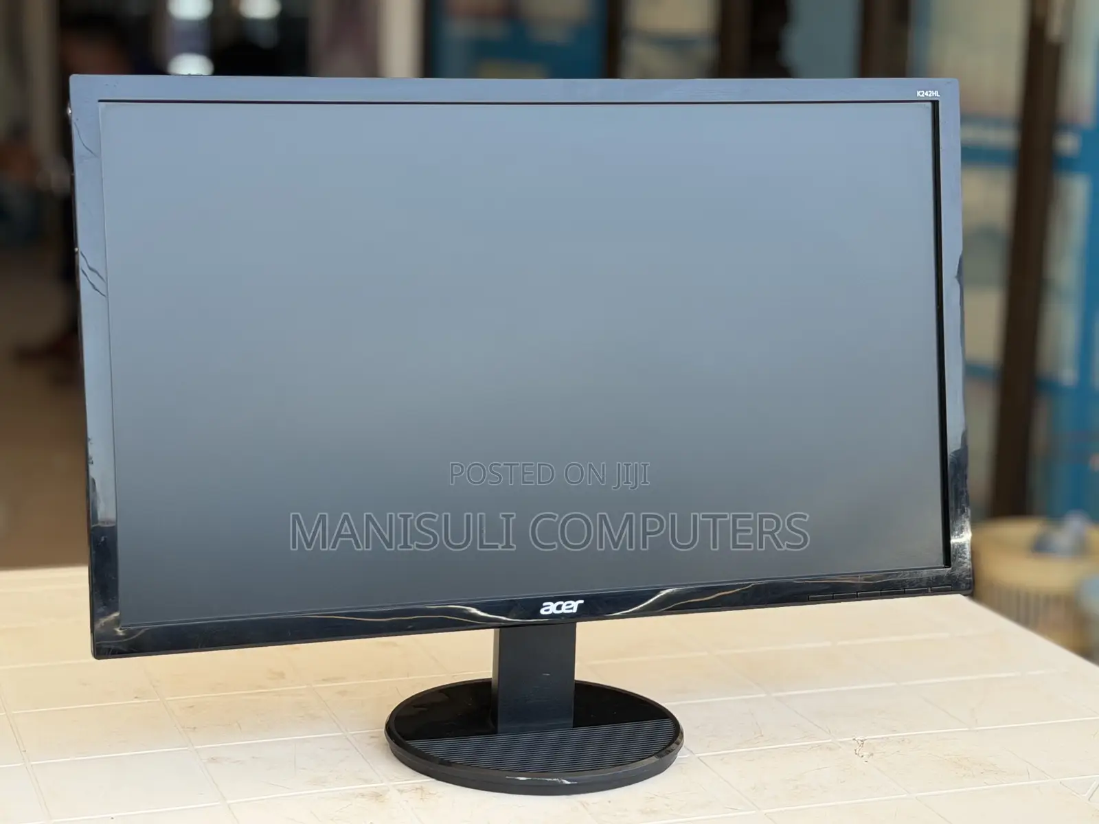 Full Hd Monitor 24 Inch Screen Ips Vga Div Ultra Monitor