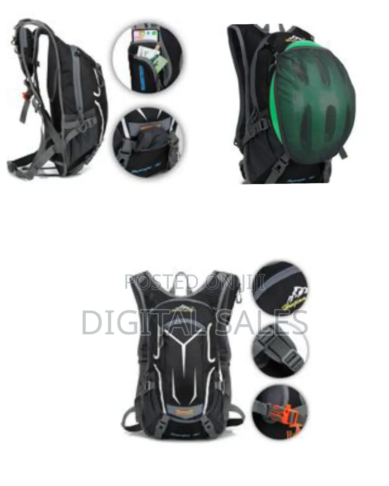 18l Cycling Rucksack Lightweight Bike Backpack Running Daypack