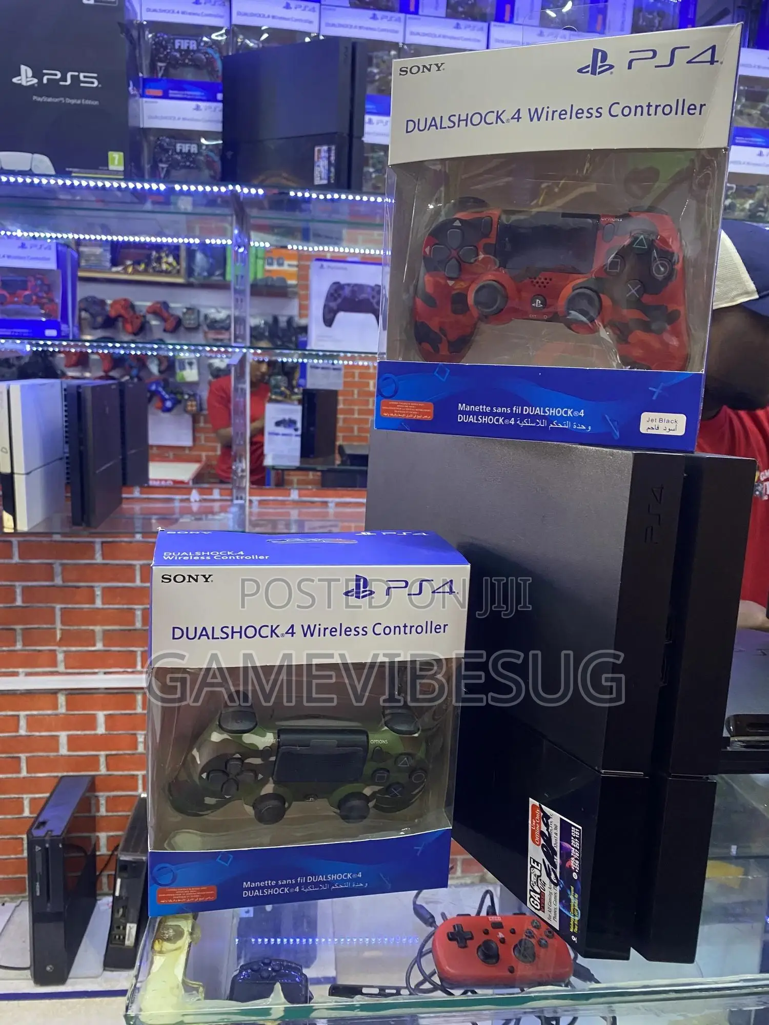 Two Dualshock 4 Wireless Plus Ps4
