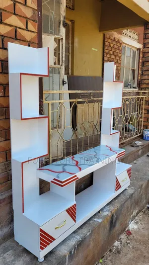 Red Multi Color Available in Tv Stand Brand New