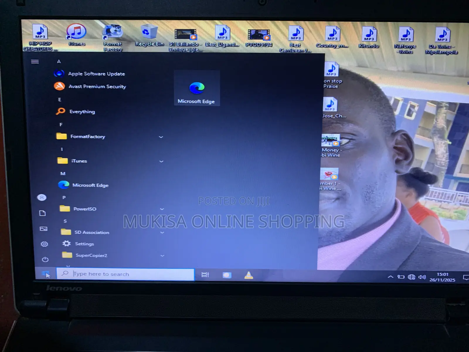 Laptop Lenovo ThinkPad Edge E550 8GB Intel Core 2 Duo HDD 256GB