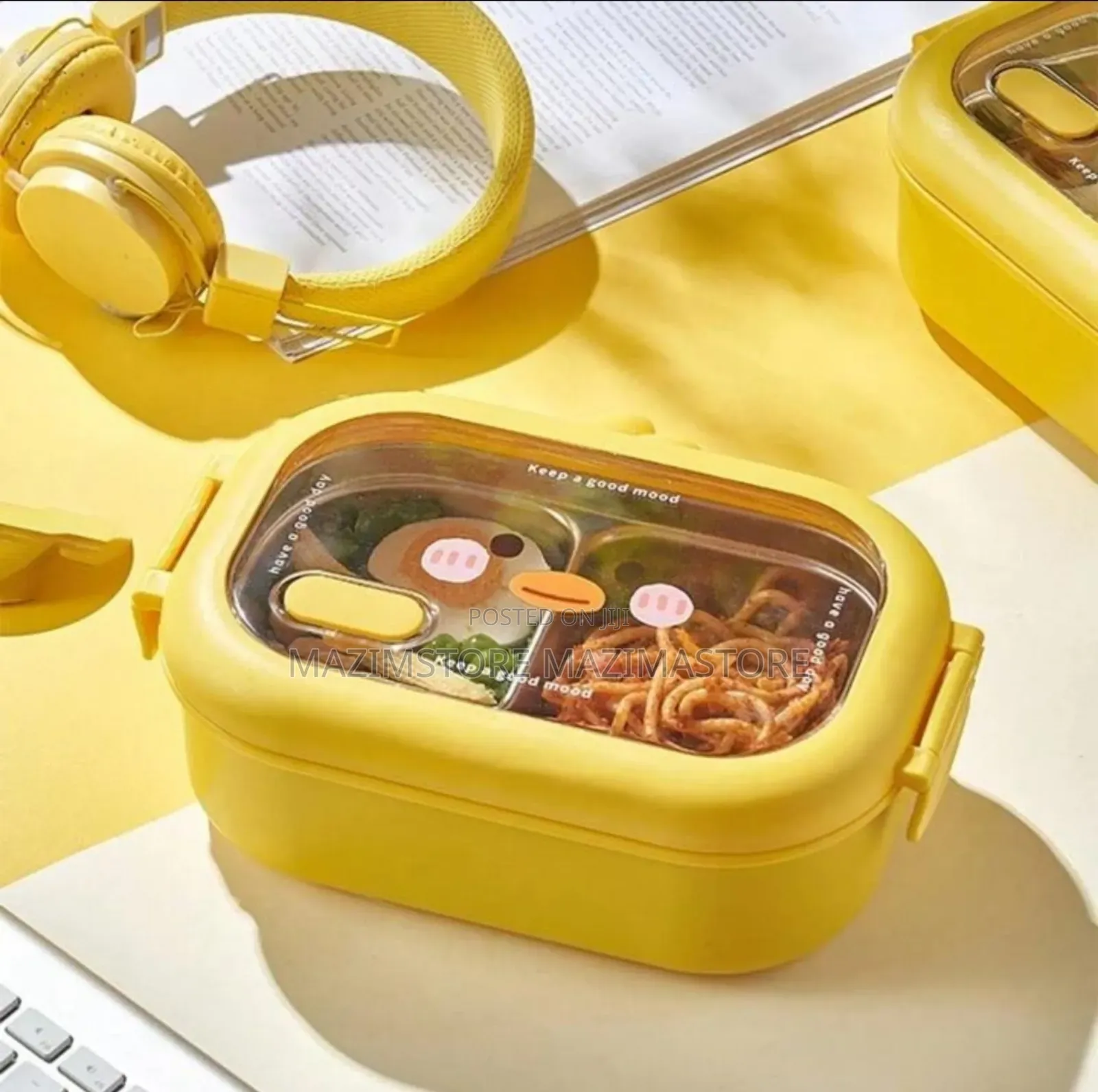 Cute Yellow Duck Lunch Box