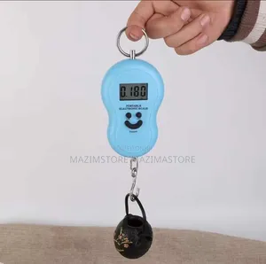 50 Kg Digital Portable Weighing Scale- Multicolour
