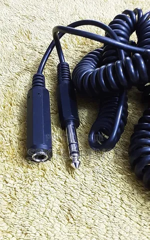 Belkin 12 Ft. Coiled 6.35mm (1/4") M to F Stereo Audio Headphone