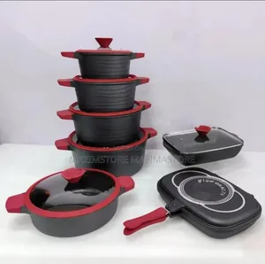 New 14pcs Aluminium Die Cast Cookware Set