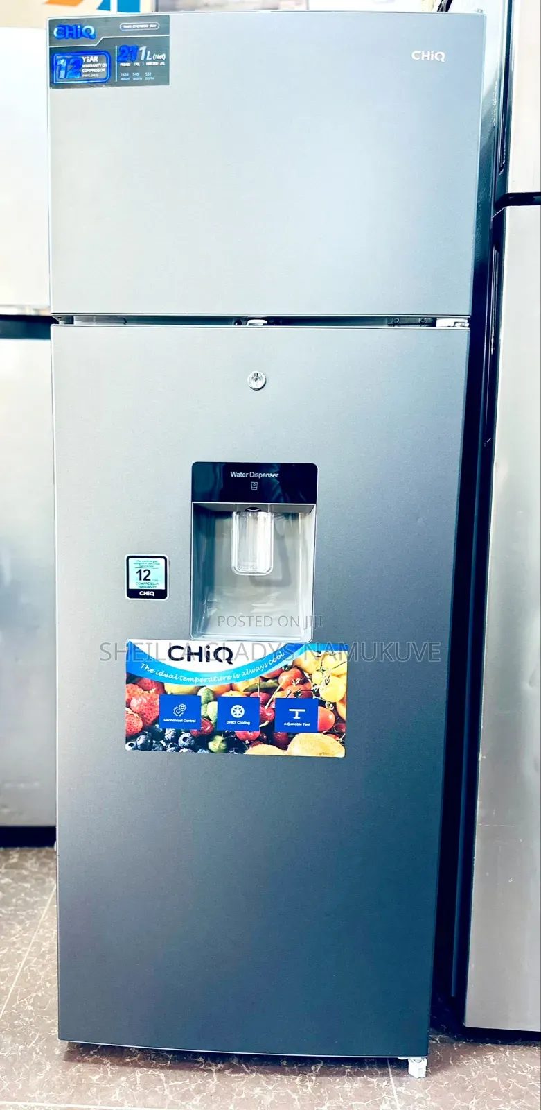 270 Litres Chiq Refrigerator