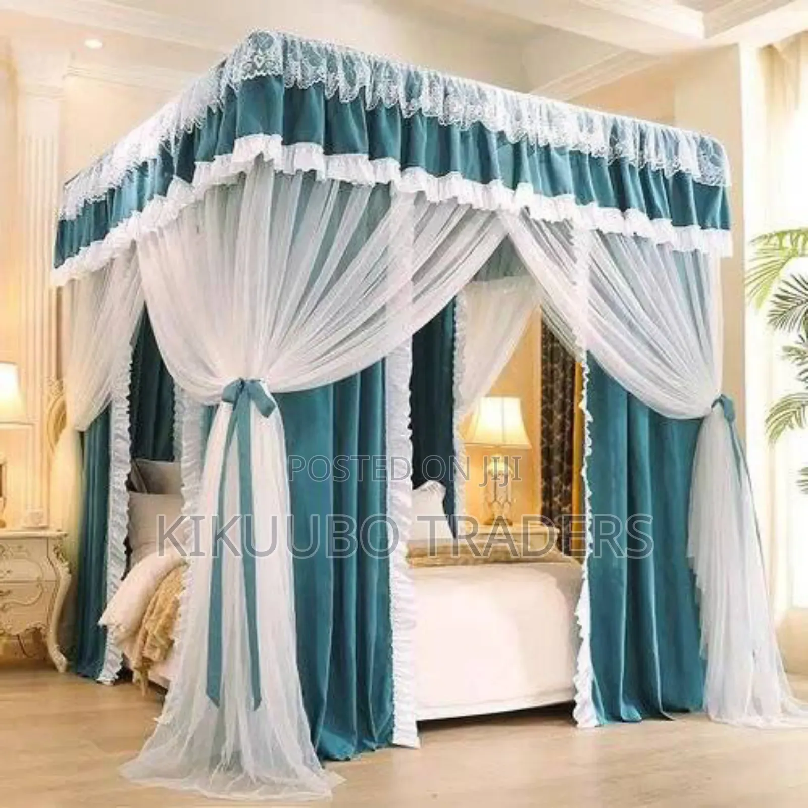 2 Stand Rail Double Net Mosquito Net