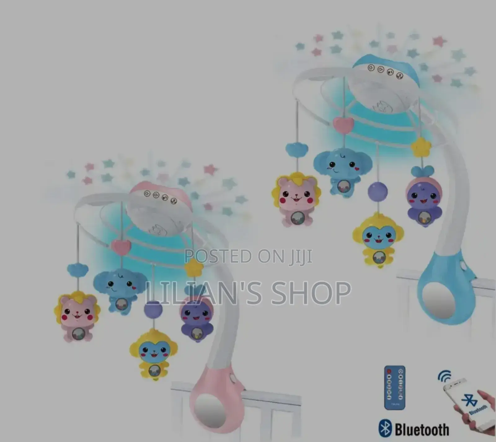 Kids Baby Bluetooth Projection Bedbell