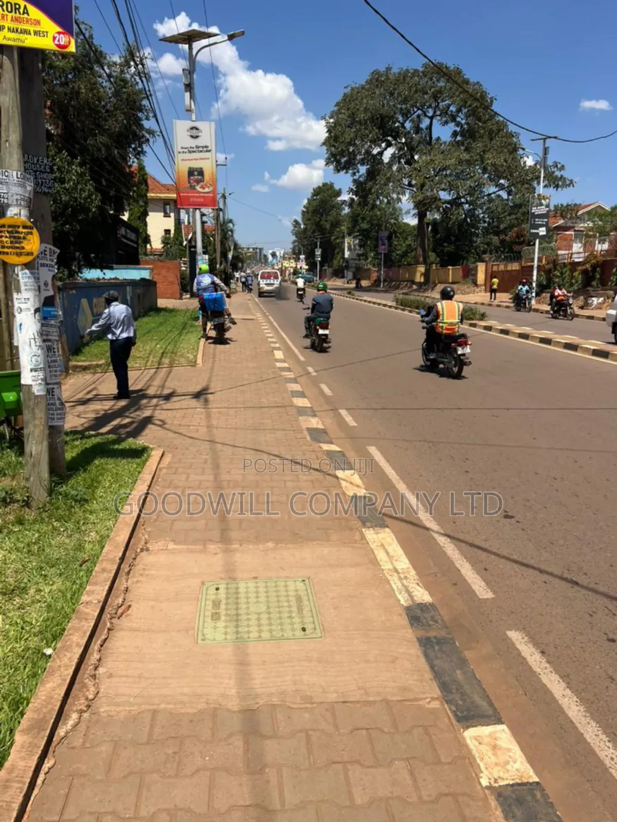 25 Decimals of Land in Ntinda Touching on Main Tarmac Road