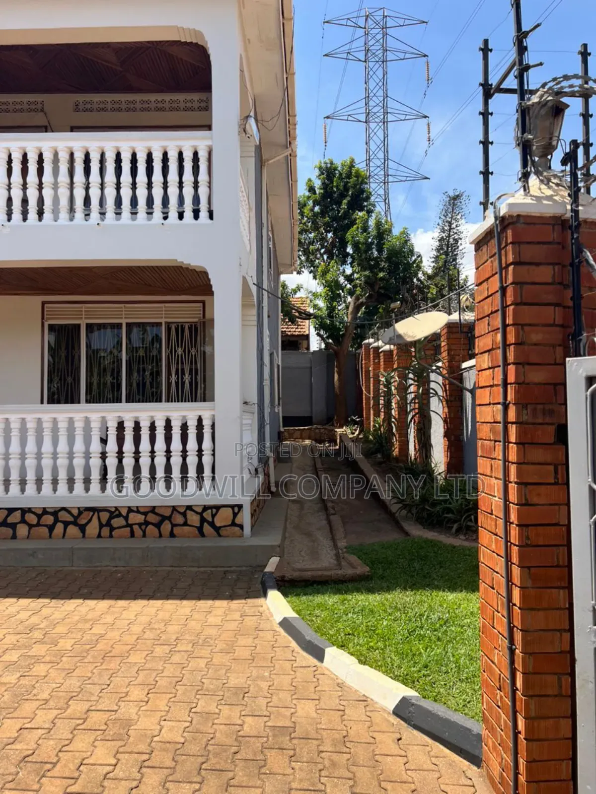 15 Decimals of Land With a Mansion Flat House in Ntinda