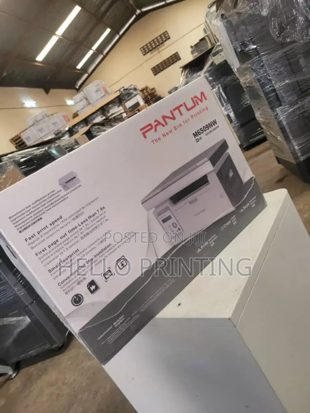 Pantum M6509nw Smart Laser Printer - Smooth Use