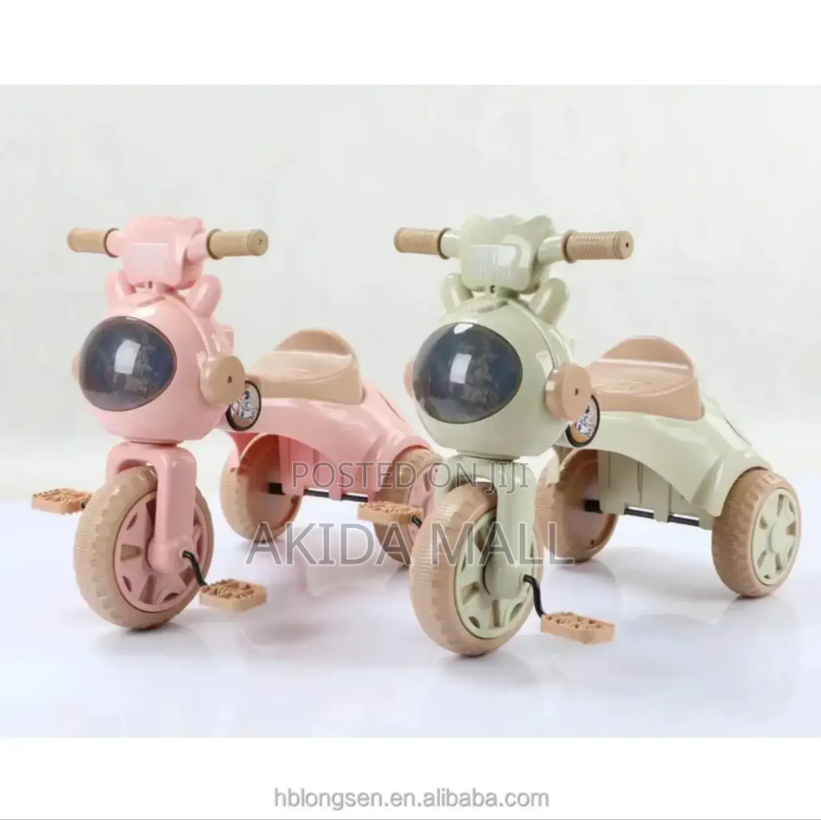 Children's Pedal Tricycle for Toddlers to Ride Indoors or Outdoors.