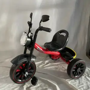 Children's 3wheeled Musical Tricycle With Lights