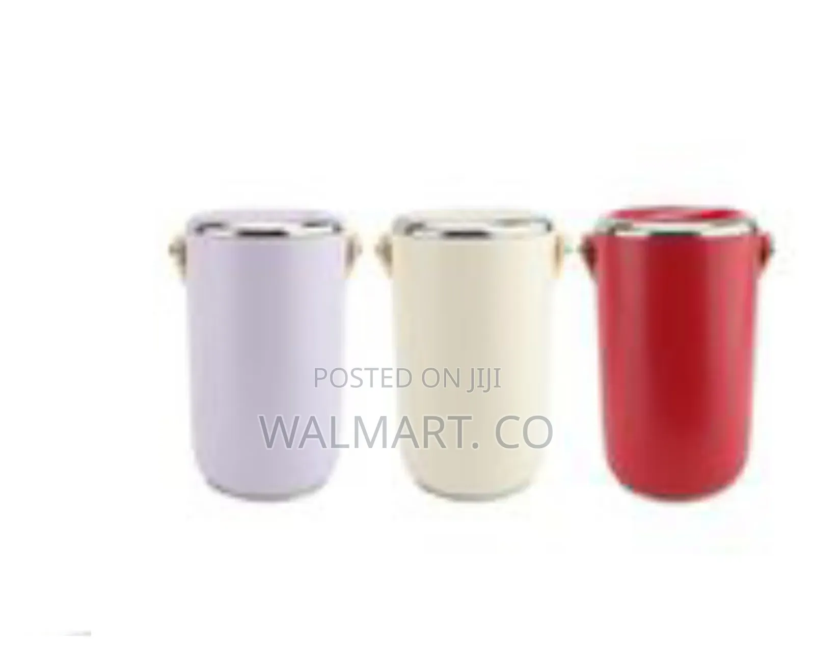 2.6l Stainless Steel Vacuum Insulated Food Jar With 3 Tier Lunch Box